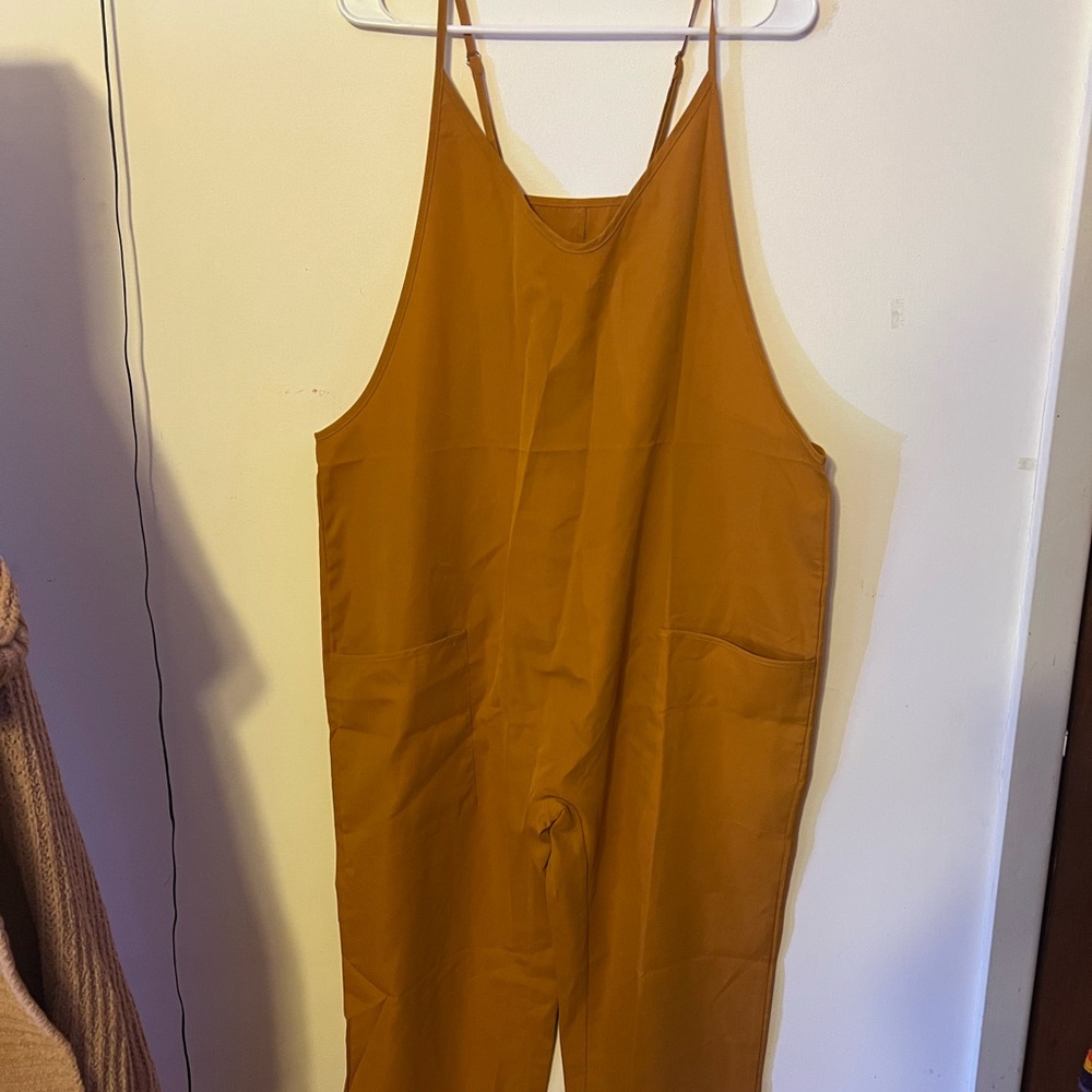 Stylish Mustard Jumpsuit